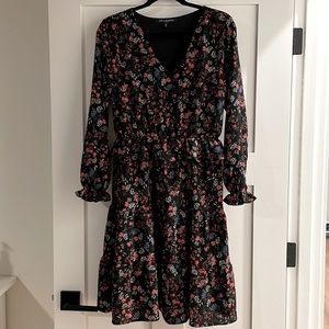 One clothing floral midi dress